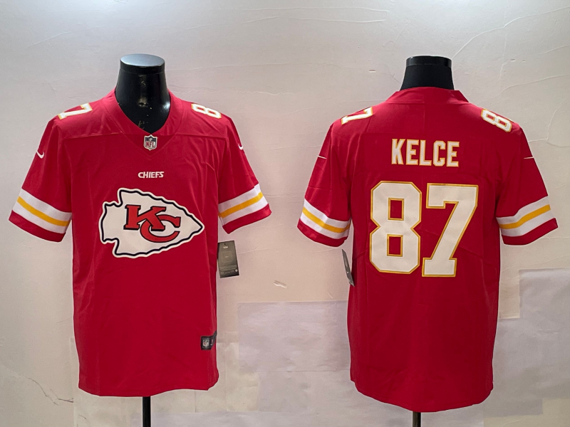 Men Kansas City Chiefs #87 Kelce red 2025 Nike Limited NFL Jersey 003->kansas city chiefs->NFL Jersey
